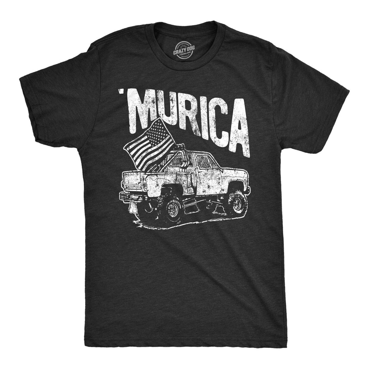 Monster Truck Shirt Murica Flag Shirt Independence Day Truck Shirt 4th Of July Beer Drinking Shirt America Patriotic Shirt Graphic Tee – Warm & Stylish · Perfect For Daily Wear