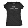 Funny Aunt Shirt Gift For Aunt Auntie Tees Funny Shirt For Women Aunt Shirt Funny The Auntie Code Shirt Cute gifts Graphic Tee – Cozy Vibes · Perfect For Daily Wear