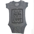 Baby Romper Boy Baby Undershirts Funny Baby Clothes Rompers With Sayings Funny Quotes Romper Aint No Papa Like The One I Got Graphic Tee – Bold Style · High-Quality Print