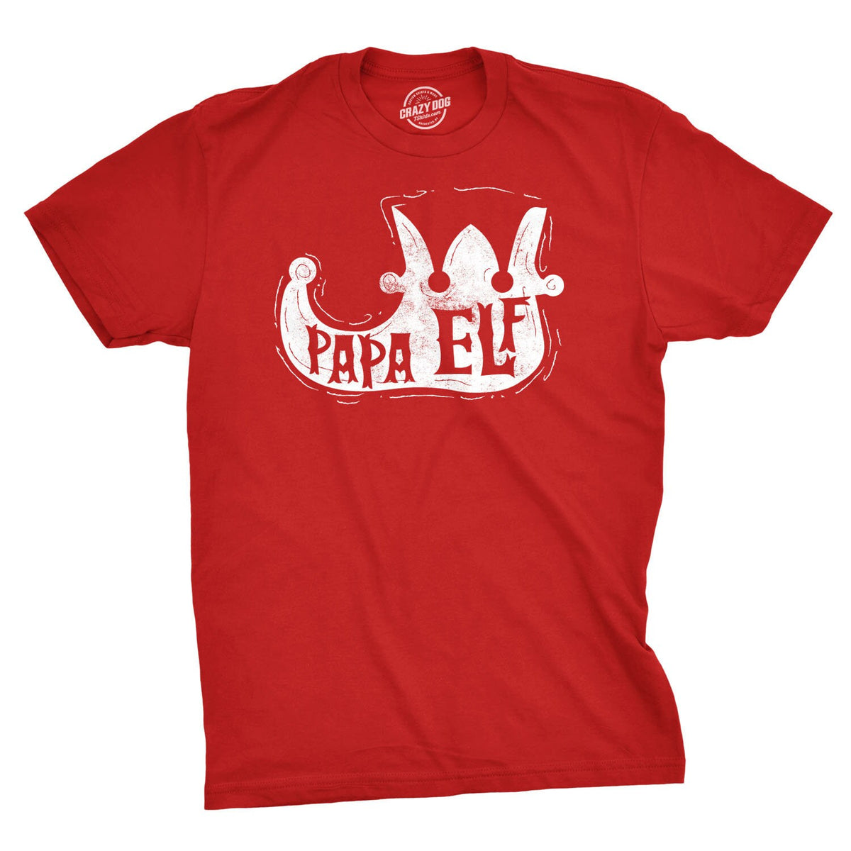 Papa Elf T shirt Christmas Dad Gift Red Festive Dad Shirt Funny Christmas Tees Family Xmas Shirts Christmas Shirts With Sayings Graphic Tee – Fan Favorite · High-Quality Print