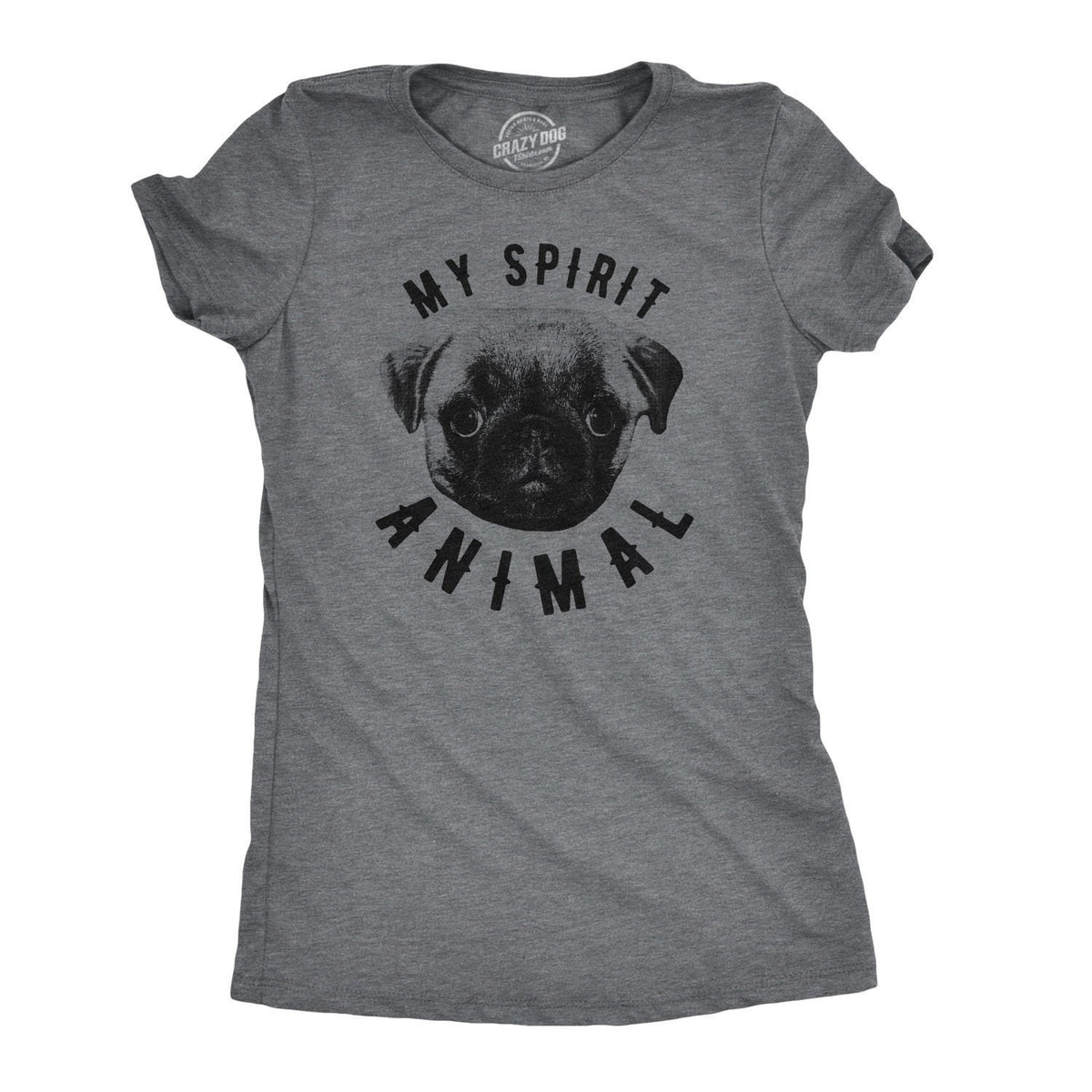 Pug Shirt Womens Cute Shirt Spirit Animal Pug Animal Shirt Trendy Shirts Funny Pug Shirts My Spirit Animal Pug Funny Dog Shirts Graphic Tee – Feel-Good Design · Top Pick For Any Outfit
