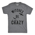 Witches Be Crazy T Shirt Bat Witch T shirt Halloween Shirt Mens Funny Halloween Shirt Halloween Costume Ideas Witch Shirt Men Graphic Tee – Feel-Good Design · Perfect For Daily Wear