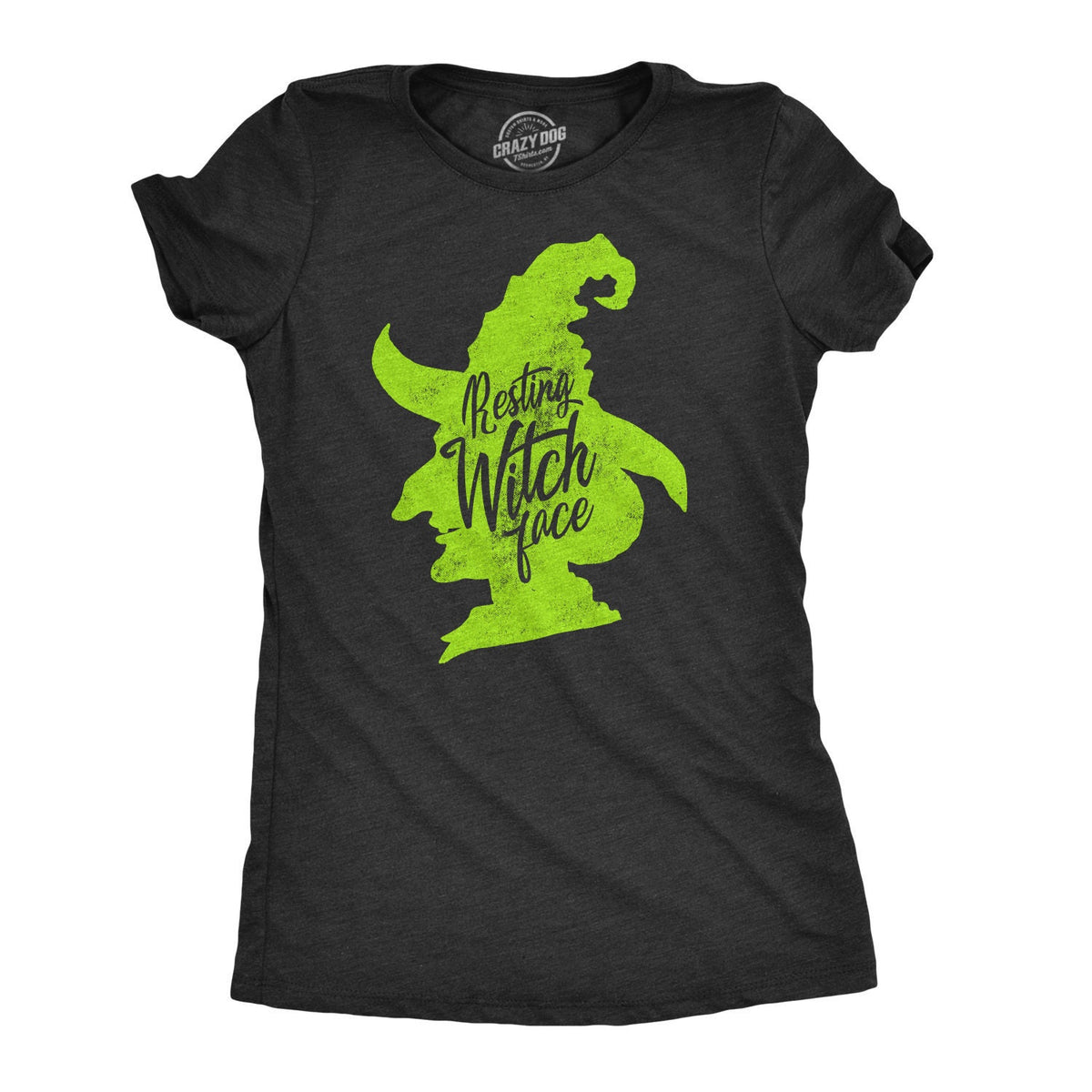 Wicked Witch Shirt GREEN FACE Resting Witch Face Occult Shirts Green Halloween Witch T Shirt Womens Funny T shirt Green Witch Tee Graphic Tee – Fan Favorite · Top Pick For Any Outfit