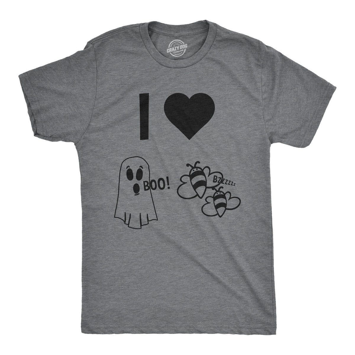 Funny Halloween Shirt I Heart Boo Bees Mens Funny Halloween Shirt Funny Ghost shirts Funny Halloween Costumes Bee Costume I heartPuns Graphic Tee – Soft Feel · Trending Graphic Apparel