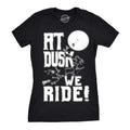 Witch Broomstick Shirt At Dusk We Ride Face Occult Shirts Halloween Witch T Shirt Womens Funny T Shirt Full Moon shirts Funny Witch Graphic Tee – Premium Graphic · Trending Graphic Apparel