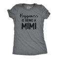Nana Tshirt Grandma Gifts Grandma Shirt Gift For Grandma Happiness Is Being A MIMI T shirt Funny Grandma Shirt Grammy T Shirt Graphic Tee – Easygoing Wear · Great Gift For Fans