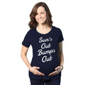 Best Bump Maternity Shirt Jokes Pregnancy T Shirt Suns Out Bumps Out Funny Maternity Tee Baby Shower Gift For Expecting Mom Graphic Tee – Premium Graphic · Perfect For Daily Wear