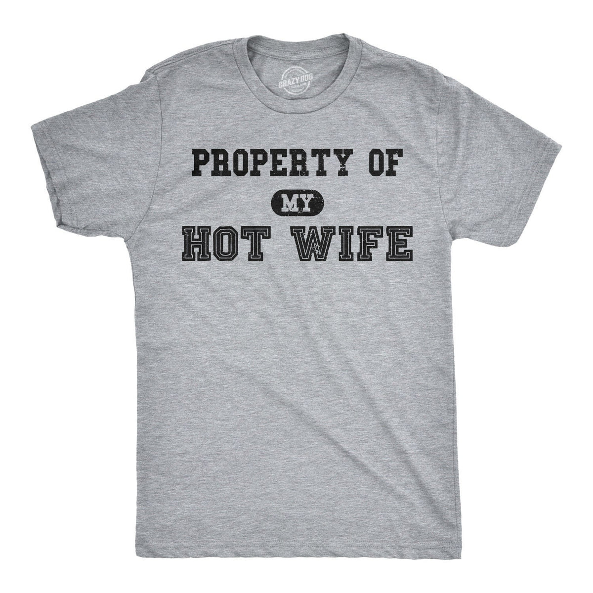 Groom Gift From Bride Hot Wife Shirt Funny Groom Shirt Bride Groom T Shirt Wifey Hubby T Shirt Ball Chain Groom Graphic Tee – Aesthetic Look · Perfect For Daily Wear