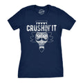 Rude Christmas Shirt Nutcracker Christmas Top Crushin It Tee Christmas Shirt Women Festive Tees Women Funny Christmas Shirts Rude Xmas Graphic Tee – Warm & Stylish · High-Quality Print