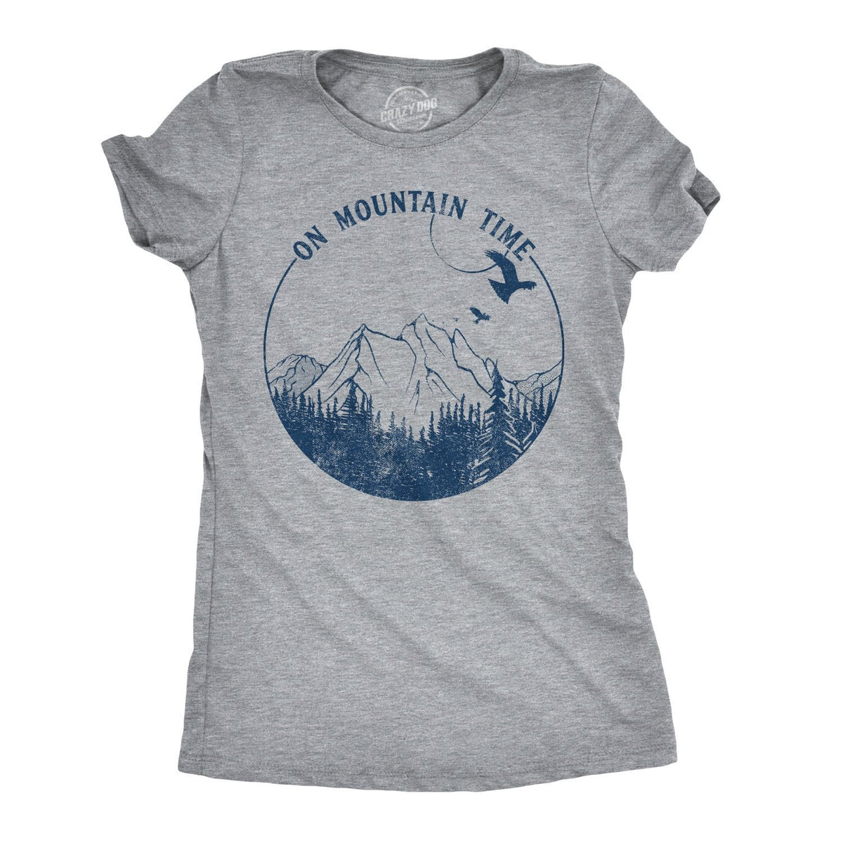 Mountains Shirt Woman Camping Gift Womens Hiking T Shirt Happy Camper T shirt Funny Camping Shirt For Women On Mountain Time Shirt Graphic Tee – Premium Graphic · Great Gift For Fans