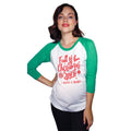 Christmas Maternity Raglan Christmas Pregnant Raglan Festive Pregnancy New Mom Xmas Baby Gift Full Of Christmas Spirit I Mean A Baby Graphic Tee – Premium Graphic · Great Gift For Fans