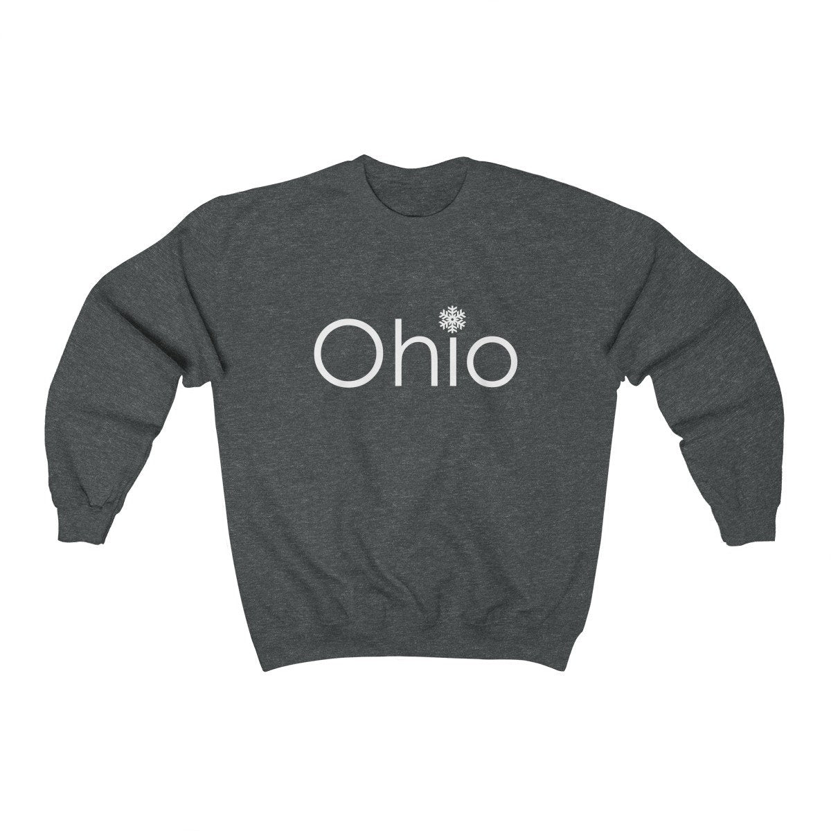 Ohio Sweatshirt Snowflake Adult Unisex Crewneck Ohio Sweatshirt Personalization Available Sweatshirt – Warm & Stylish · Top Pick For Any Outfit