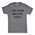Sarcastic Fishing Shirt Fishing Lovers Gifts Funny Fishing Shirts Fisherman Shirts I Like Fishing And Maybe 3 People Rather Be Fishing Graphic Tee – Feel-Good Design · Great Gift For Fans
