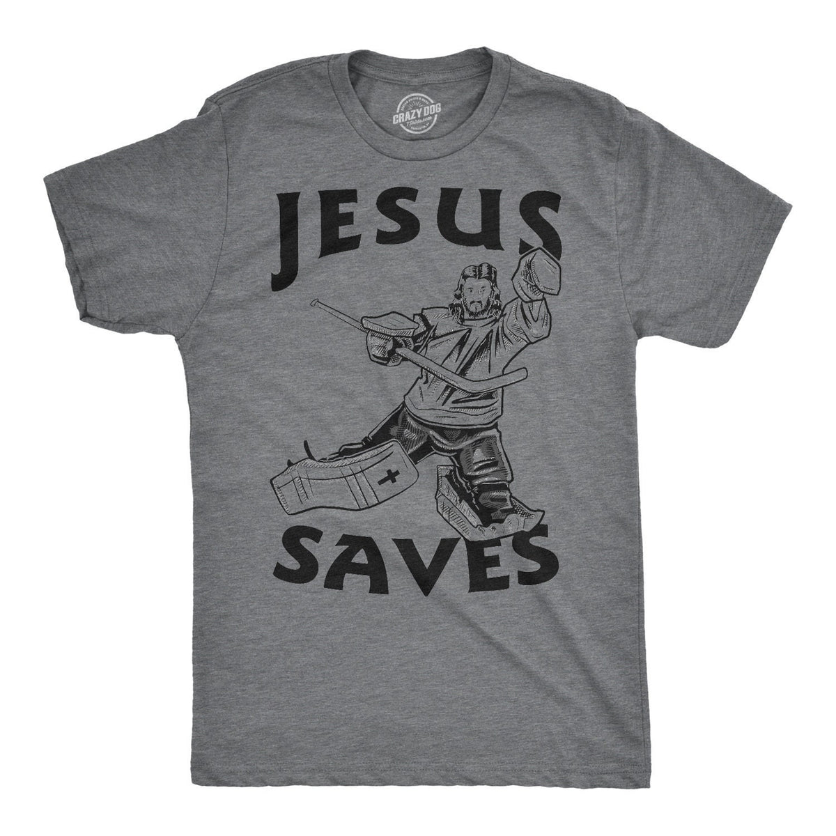 Jesus Saves Hockey T Shirt Mens Hockey Shirt Mens Sports T Shirt Sports Tee Gifts for Guys Gift for Hockey Player Jesus Shirt Goalie Graphic Tee – Easygoing Wear · Trending Graphic Apparel