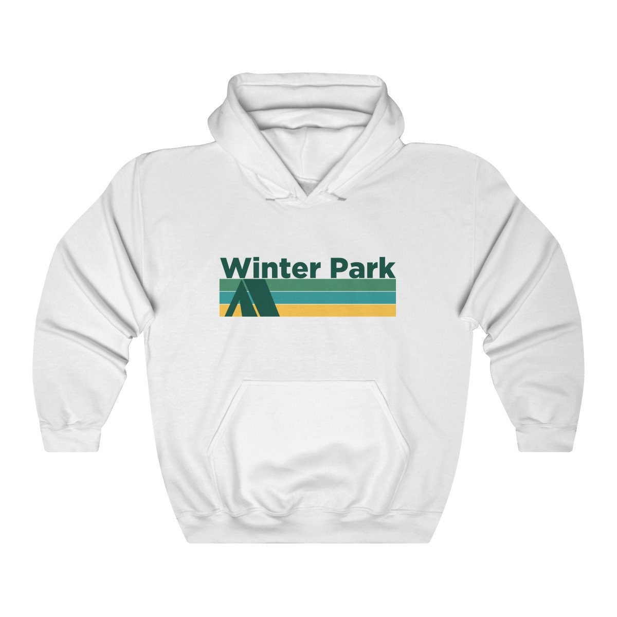 Winter Park Colorado Hoodie Retro Camping Adult Unisex Winter Park Sweatshirt Personalization Available Hoodie – Aesthetic Look · High-Quality Print