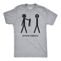 Armed Robbery Stick figure shirt Stick Men Shirt Funny Mens Shirt Sarcastic Shirt For Men Funny Saying Shirts Hilarious Mens Graphic Tee – Easygoing Wear · Must-Have Style