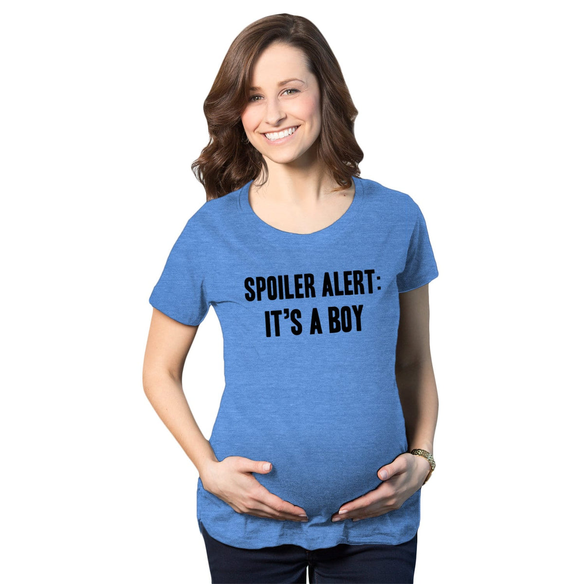 Its A Boy Shirt Baby Boy Maternity Shirt Funny Maternity Shirt Spoiler Alert Maternity Cute Maternity Shirt Baby Announcement Gift Graphic Tee – Easygoing Wear · Great Gift For Fans