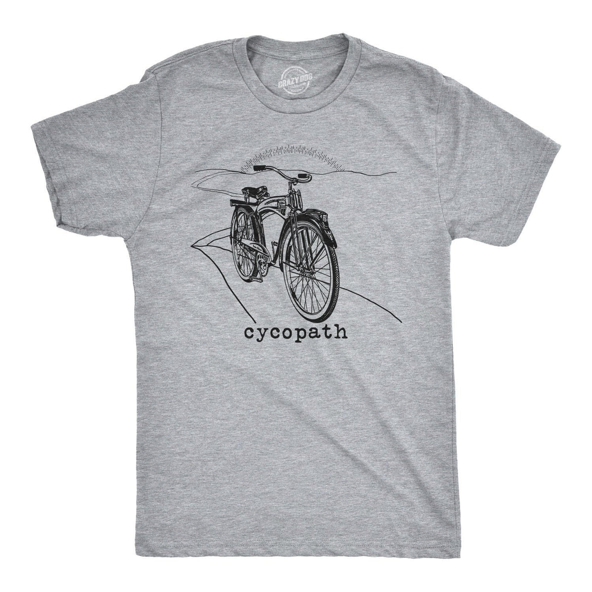 Cycling T Shirts Funny Cycopath Shirt Bicycle Shirt Men Gift for Bikers Biking Gift Cycling Gift Funny Guys Biking Shirt Graphic Tee – Warm & Stylish · Perfect For Daily Wear
