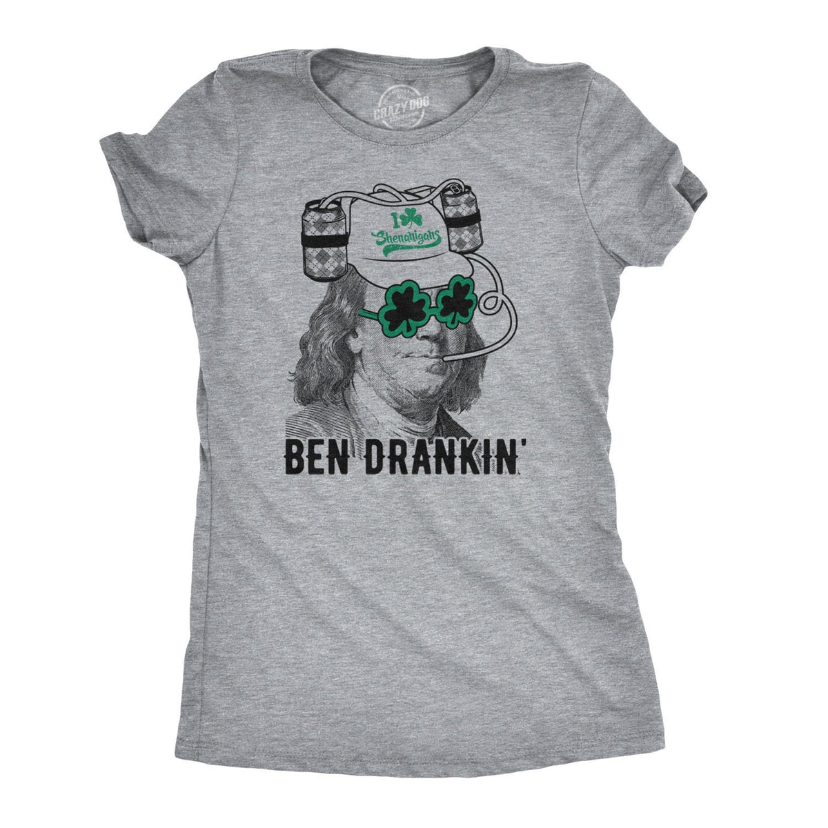 Benjamin Franklin T Shirt Women Funny St Patrick Day Shirt Party Shirts Women Ben Drankin Shirt I Clover Shenanigans Shamrock Shirts Graphic Tee – Fan Favorite · Great Gift For Fans