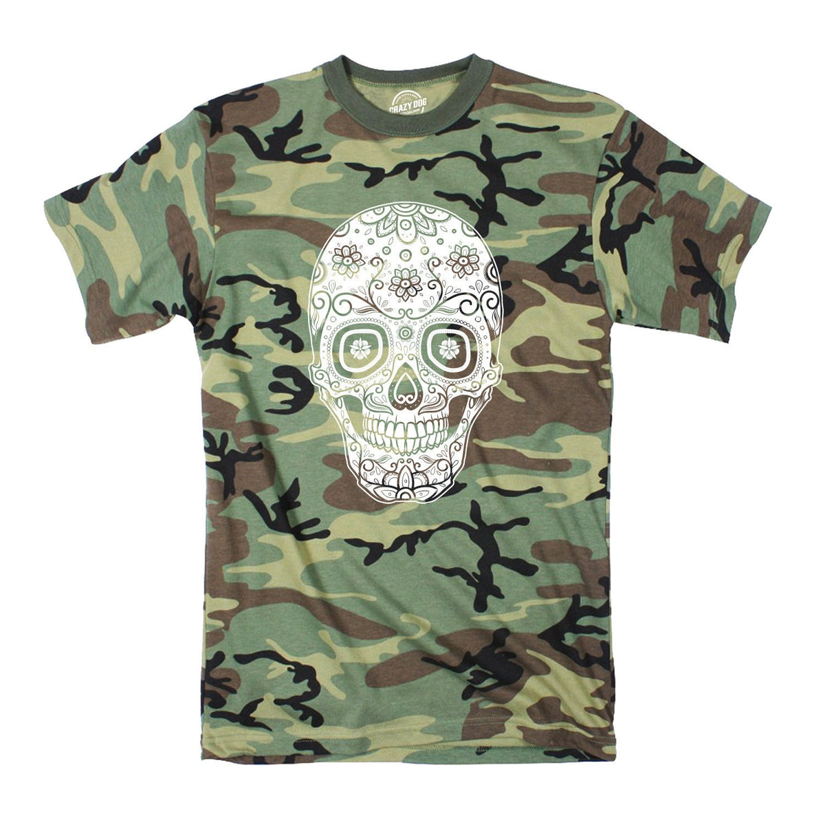 Camo Big Skull Shirt Sugar Skull T Shirt Cinco De Mayo T Shirt Skeleton TShirt Day Of The Dead Mens Camouflage Tshirt Cool Mens shirt Graphic Tee – Cozy Vibes · Must-Have Style