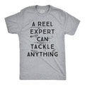Funny Mens Fishing T shirt Humor Innuendo Angling Shirt Offensive Fisherman Loose Fit Tee Joke Fishing Gifts Reel Expert Tackle Anything Graphic Tee – Soft Feel · Top Pick For Any Outfit