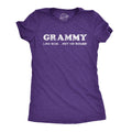 Funny Grandma Shirt Gift For New Grandma Mothers Day Gift Funny Shirt For Grandma Grammy Shirt Grammy Like Mom But No Rules Grammy Tee Graphic Tee – Soft Feel · Great Gift For Fans