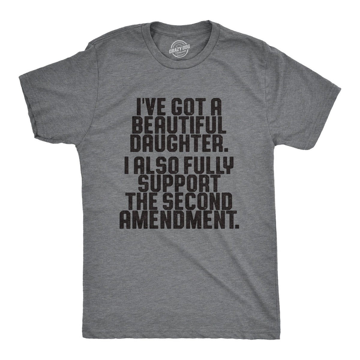 Dad Daughter Shirt Funny Mens Tshirt Tshirt for Dads Fathers Day Gift Beautiful Daughter Second Amendment T Shirt Gun Owner Tshirts Graphic Tee – Fan Favorite · Perfect For Daily Wear