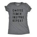 Funny Teacher Shirts Women Quotes Sayings Shirt For Professor Joke Teaching Gift Sarcastic Back To School Coffee Teach Inspire Repeat Graphic Tee – Bold Style · Trending Graphic Apparel