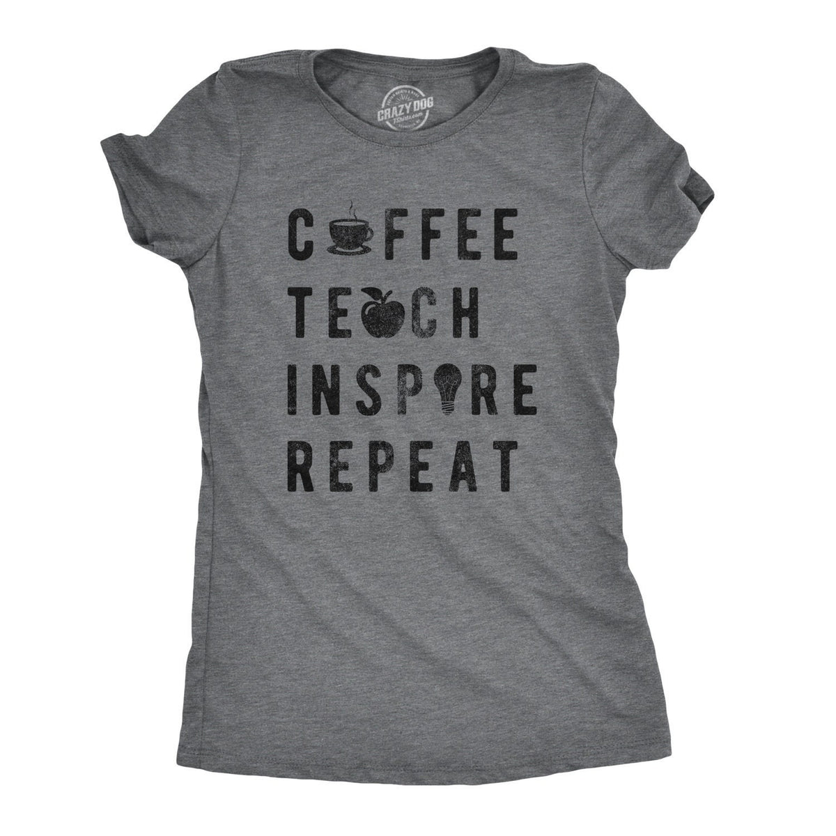 Funny Teacher Shirts Women Quotes Sayings Shirt For Professor Joke Teaching Gift Sarcastic Back To School Coffee Teach Inspire Repeat Graphic Tee – Bold Style · Trending Graphic Apparel
