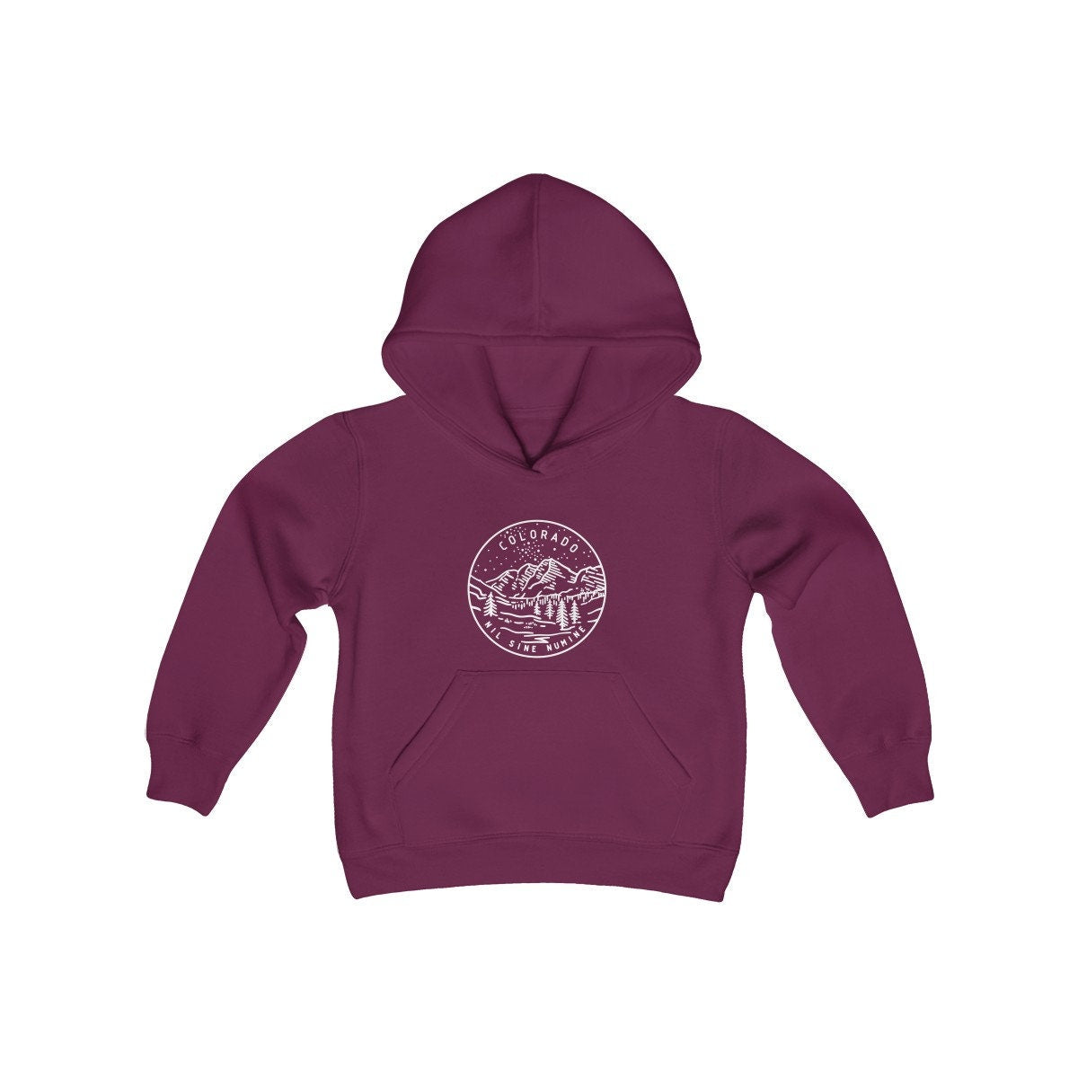 Colorado Youth Hoodie State Design Unisex Colorado Kid39s Sweatshirt Personalization Available Hoodie – Premium Graphic · Great Gift For Fans