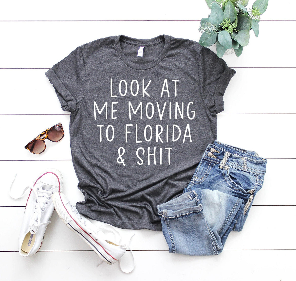 Moving to Florida Gifts Moving to Florida Shirt Moving to Florida Tshirt Moving to Florida Birthday Gifts for Men and Women Moving Away Graphic Tee – Soft Feel · Great Gift For Fans