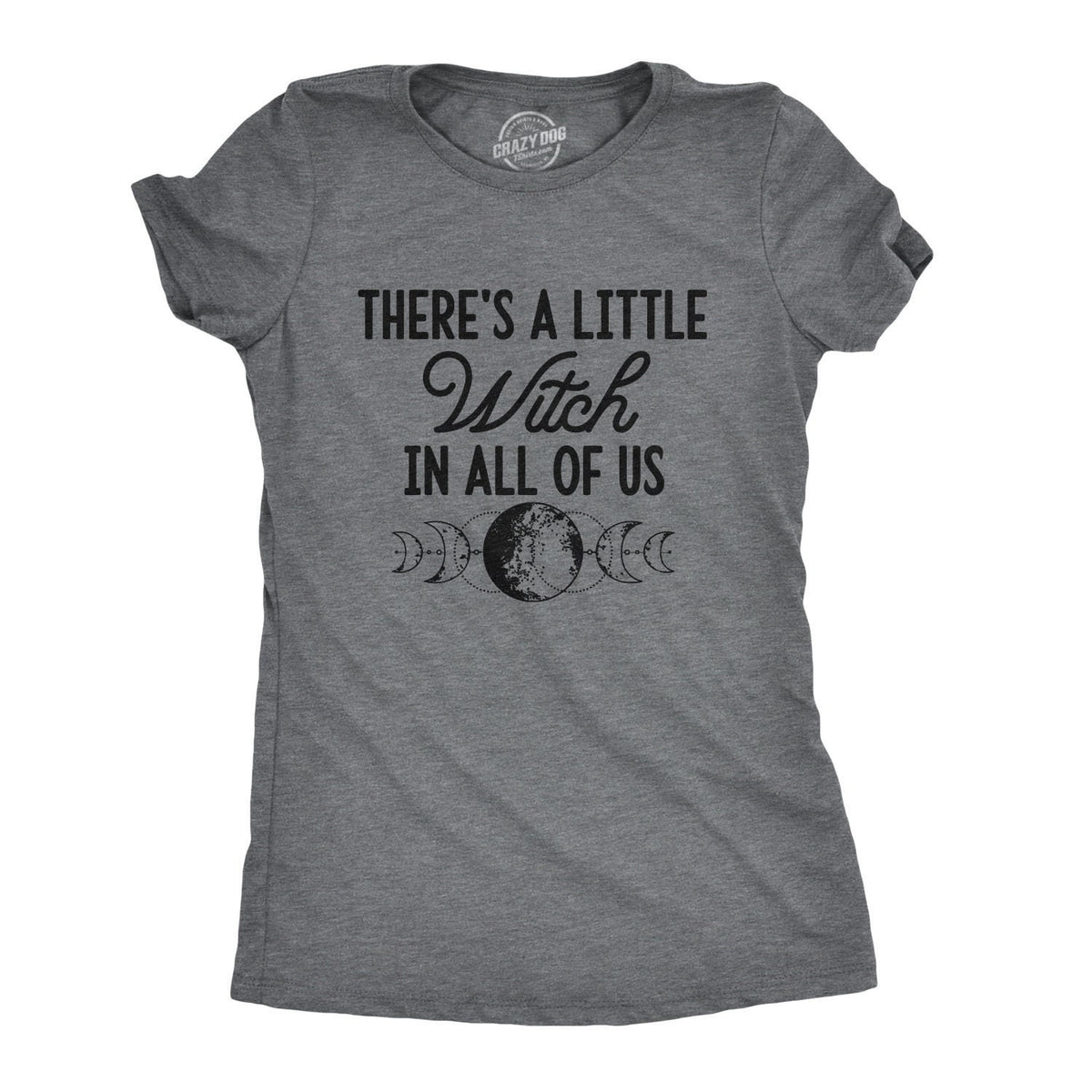 Witch Shirt Pagan TShirt Occult Shirt Little Witch In All Of Us Witch Shirt Hippie Shirts Vintage Tee Halloween Shirts Moon Shirts Graphic Tee – Easygoing Wear · High-Quality Print