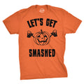Rude Halloween Shirt Pumpkin Shirt Lets Get Smashed Pumpkin Halloween Funny T Shirt Funny Halloween Shirts Drinking Halloween Shirts Graphic Tee – Premium Graphic · High-Quality Print