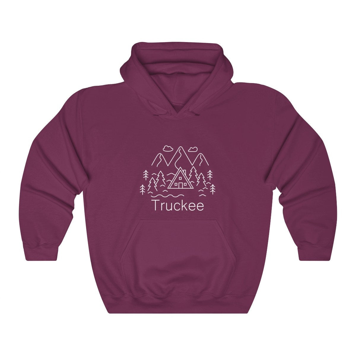 Truckee California Hoodie Forest Mountain Unisex Truckee Sweatshirt Personalization Available Hoodie – Fan Favorite · Great Gift For Fans