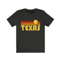 Texas TShirt Retro Sunset Unisex Texas Shirt Personalization Available Graphic Tee – Feel-Good Design · Must-Have Style