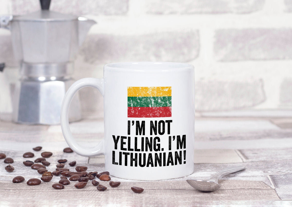 Lithuania Mug Lithuanian Coffee Mug Lithuanian Gifts Lithuania Flag Graphic Tee – Bold Style · Trending Graphic Apparel