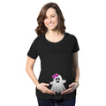 Pregnant Shirt Ghost Baby Girl Funny Maternity Shirt Funny Pregnant Shirt Halloween Maternity Shirt Maternity Costume Ghost Girl Bow Graphic Tee – Cozy Vibes · Top Pick For Any Outfit