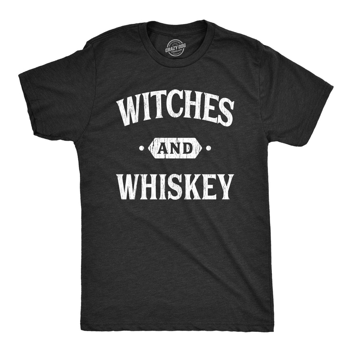 Witches and Whiskey Shirt Witch Shirt Halloween Shirt Funny Halloween Shirts Mens Halloween Shirts Whiskey Shirts Halloween Drinking Graphic Tee – Soft Feel · High-Quality Print