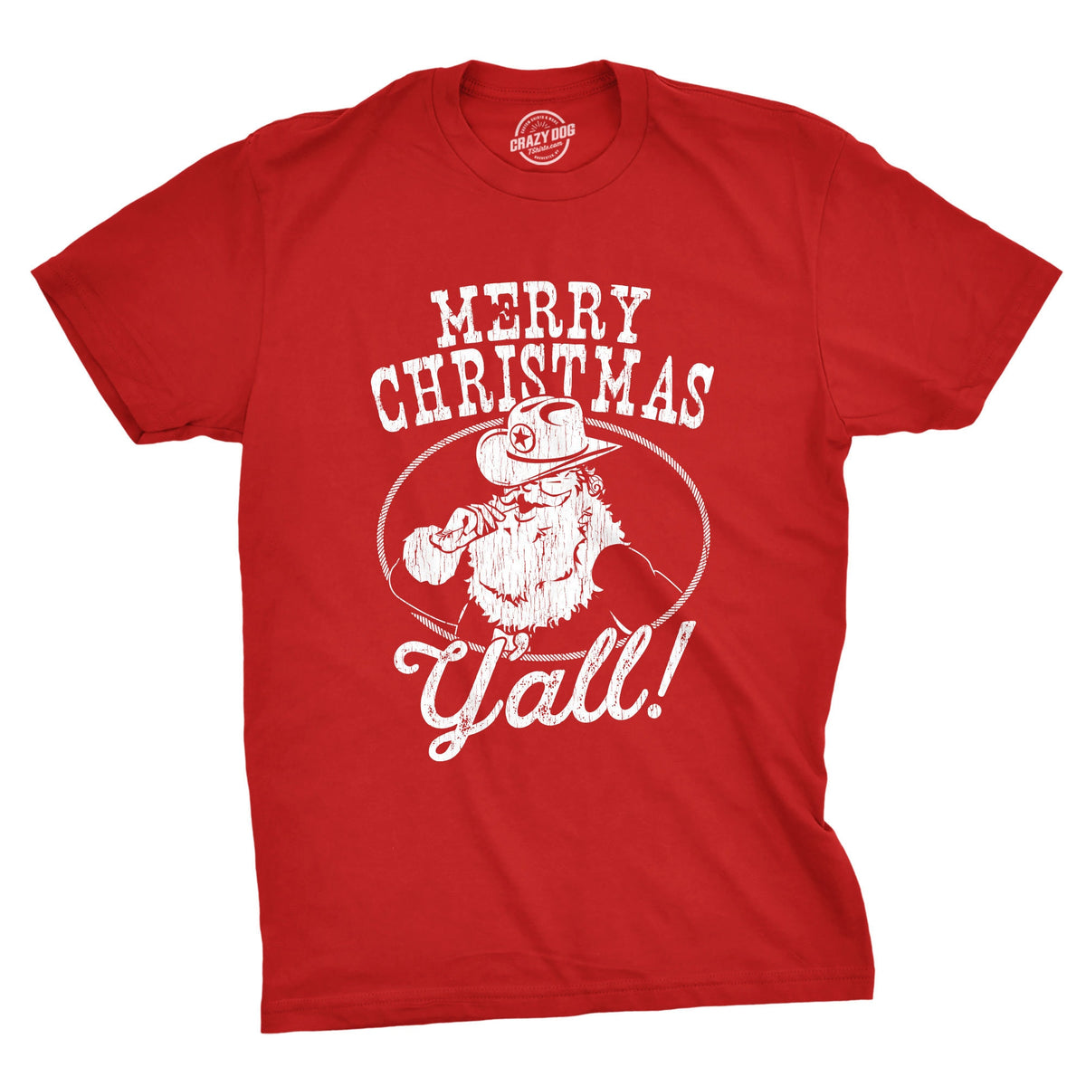 Christmas Shirts RED Merry Christmas Y39all Tee Festive MENS Tops With Quotes On Holiday Shirts With Sayings Mens Santa Cowboy Southern Graphic Tee – Aesthetic Look · High-Quality Print