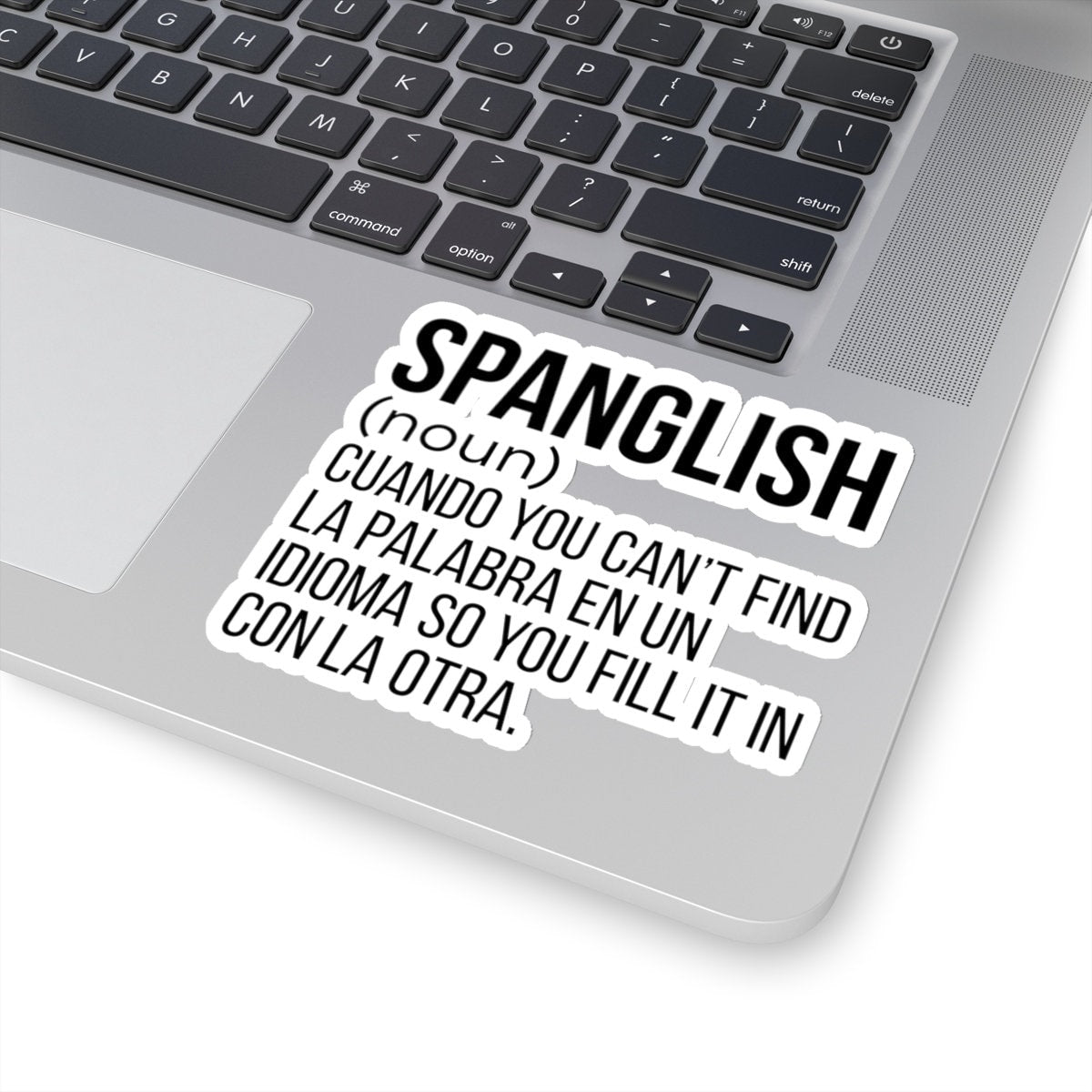 Spanglish Sticker As Seen on Spanglish Mug Mexican Stickers Spanish Teacher Gifts Puerto Rico Gift Venezuelan Gift Graphic Tee – Feel-Good Design · Trending Graphic Apparel