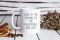 Moving to Philippines Gifts Moving to Philippines Coffee Mug Moving to Philippines Cup Philippines Birthday Gifts for Men and Women Graphic Tee – Feel-Good Design · Top Pick For Any Outfit