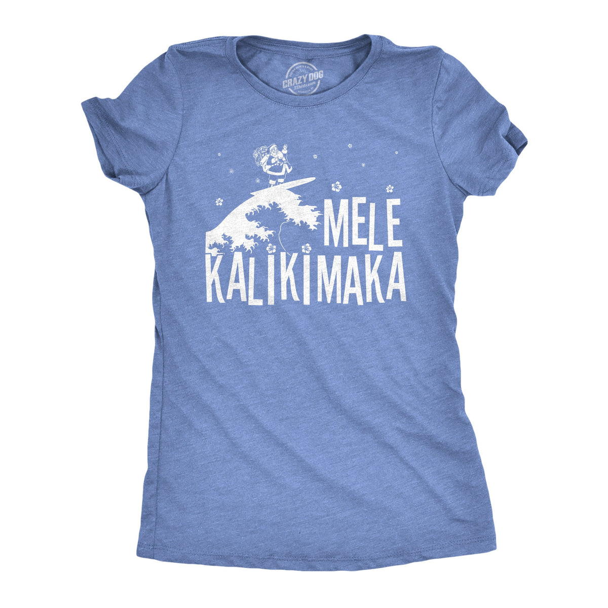 Cute Christmas Shirts MeleKalikimaka Tee Festive Womens Tops With Quotes On Holiday Shirts With Sayings Woman Hawaiian Christmas Graphic Tee – Easygoing Wear · Top Pick For Any Outfit