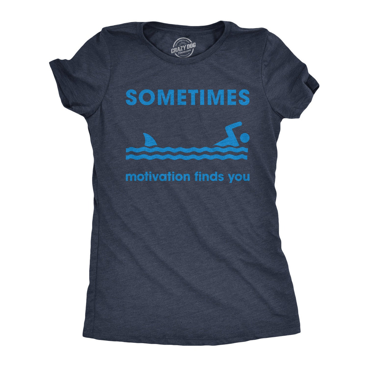 Swimming Shirts Womens Swimming T Shirts Funny Swimming ShirtSwim Shirt Womens Swimming T Shirt Shark Motivation Motivation Finds You Graphic Tee – Everyday Comfort · Perfect For Daily Wear