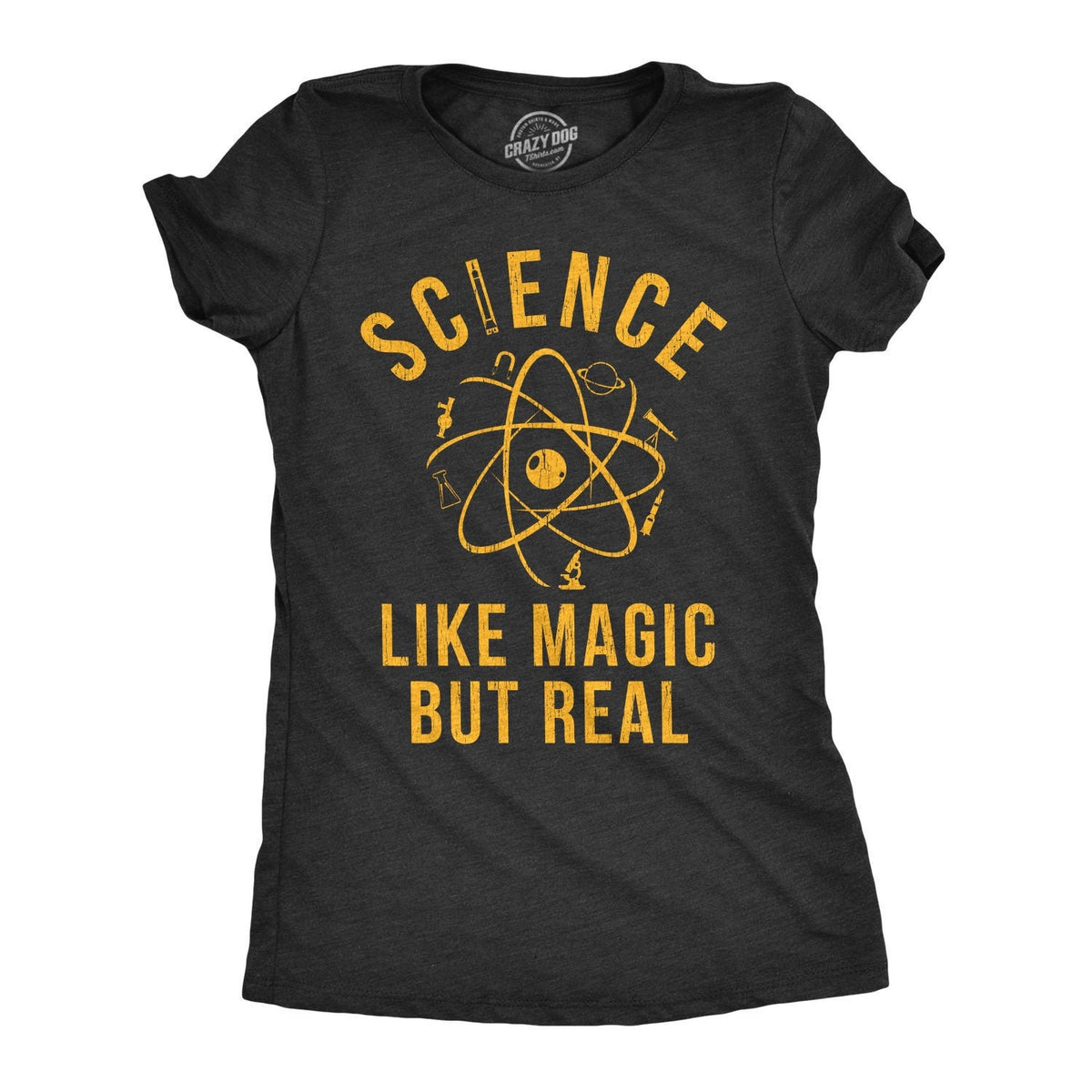 Science Shirt Women Science Like Magic But Real Shirt Funny T Shirt Nerdy Shirt Women Atom Shirts Funny Shirts Teacher Gifts Atom Graphic Tee – Bold Style · Great Gift For Fans