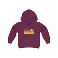 Hawaii Youth Hoodie Retro Sunrise Hawaii Youth Sweatshirt Personalization Available Hoodie – Warm & Stylish · High-Quality Print