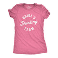 Brides Drinking Team Bridesmaid Shirt For Bachelorette Party Funny Bridesmaid Shirt Brides Drinking Shirt Cute Pink Bridesmaid Tee Graphic Tee – Soft Feel · Perfect For Daily Wear