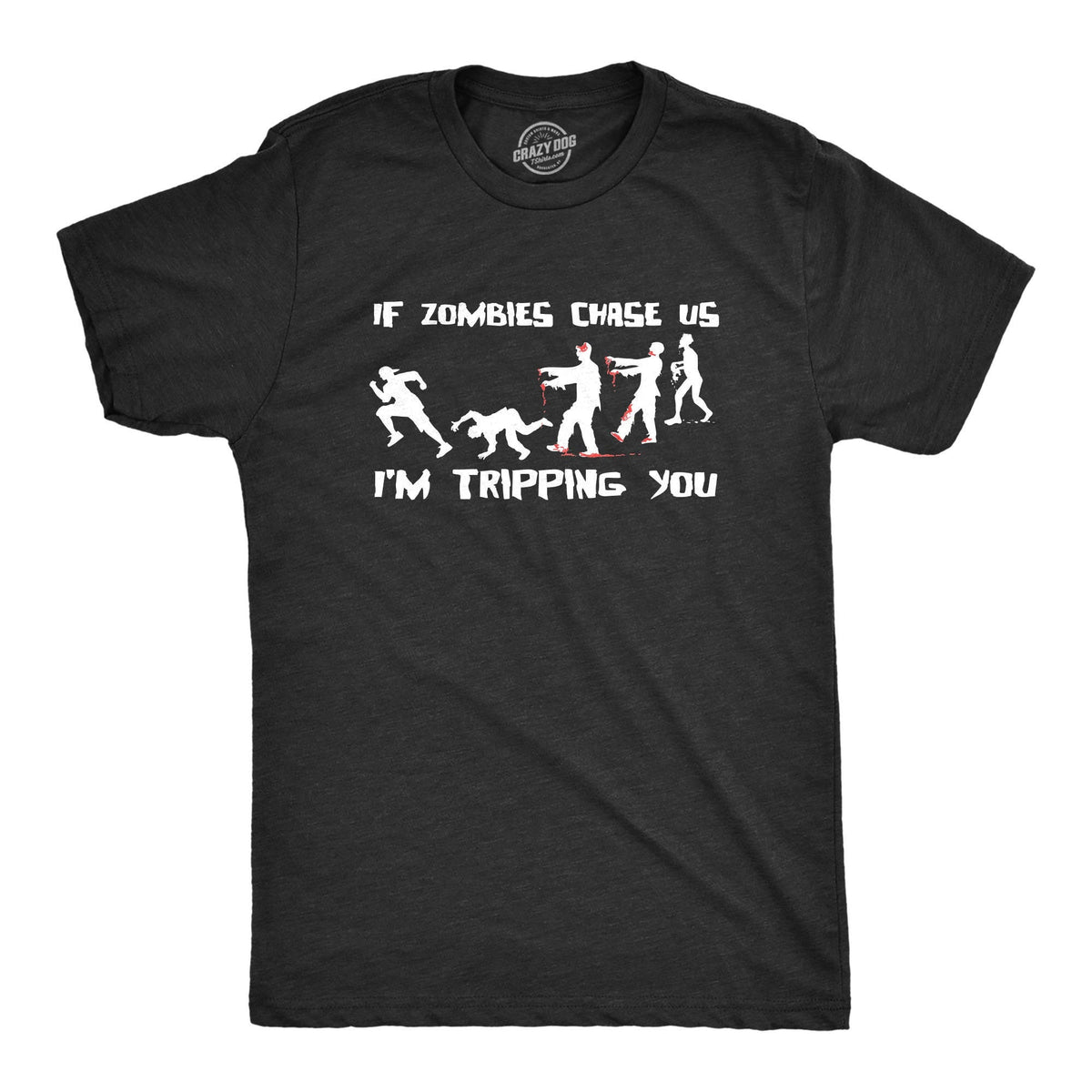 Zombie Chase T Shirt Mens Zombie Tshirt Zombie Tee Dead Shirt Apocalypse Shirt Horror T Shirt End Of The World T Shirt Graphic Tee – Cozy Vibes · Top Pick For Any Outfit