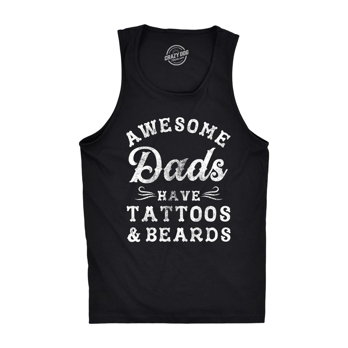 Mens Awesome Dad Tank Top Tattoos And Beards Mens Funny T shirtGift For DadFunny Dad Tank Tops Dad Shirts Fathers Day Gifts Tank Top – Everyday Comfort · Top Pick For Any Outfit