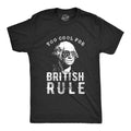 George Washington Shirt Too Cool For British Rule Independence Day Shirt 4th Of July Shirt Patriotic Shirt America Shirt Murica Shirt Graphic Tee – Cozy Vibes · Perfect For Daily Wear