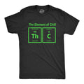 Element Of Chill THC Shirt Mens Weed TShirt Funny 420 Shirts Joke Cannabis Shirts Quote Humor Pot Shirts Ganja Marijuana Tees Guys Graphic Tee – Aesthetic Look · High-Quality Print